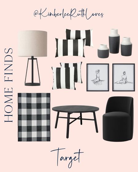 Elevate your living room with black and white home furniture and decor from Target!

#targetfinds #homerefresh #modernhome #homeinspo

#LTKhome #LTKFind