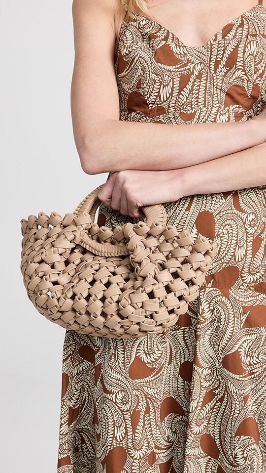 Luca Woven Handle Mini Tote | Shopbop