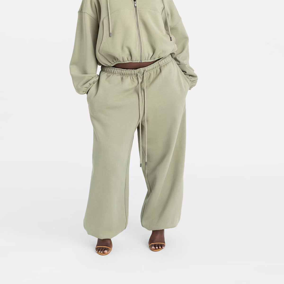 KBB by KAHLANA Women's High-Rise Straight Leg 'The Dwayne Sweats' | Target