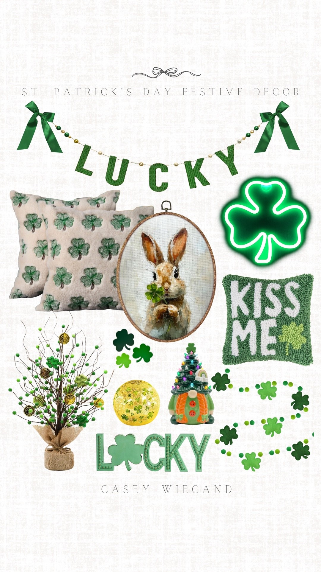 Decorate your home in the spirit of St. Patrick's Day with these charming and festive touches. #StPatricksDayDecor

#LTKHome #LTKSeasonal #LTKSpringSale