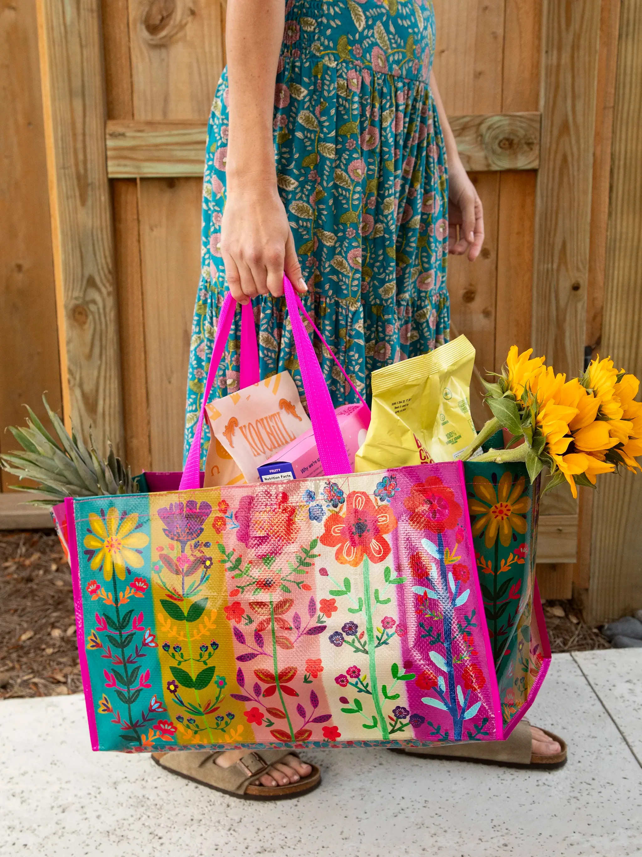 Carry All Happy Tote Bag | Natural Life