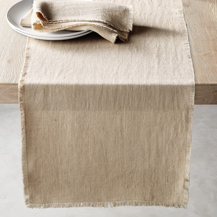 Fringed Table Runner | Williams-Sonoma