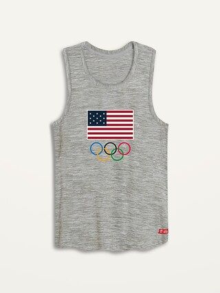 Team USA Graphic Workout Tank Top for Women | Old Navy (US)