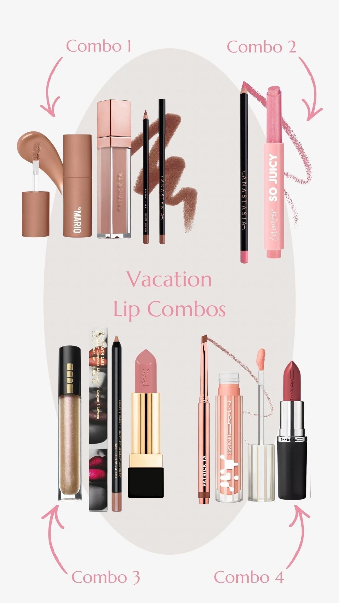 Vacation Lip Combos 💋💄 My bands hack was a hit so now I have to give you guys all my signature lip combos! 

#LTKgrwm #LTKBeauty #LTKmorningroutine