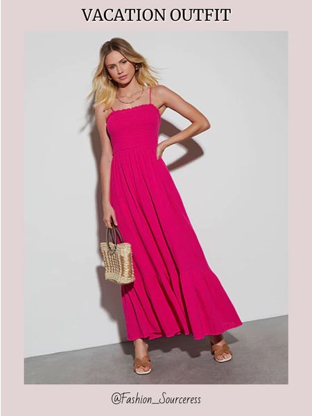 Pink maxi dress

Vacation outfit | Vacation outfit | vacation outfits | vacation style | dresses for vacation | beach vacation | vacation dress | dress | maxi dress | resort wear | beach dinner dresses | spring break outfit | resort outfits | resort dinner outfit | honeymoon outfit | topical vacation | tropical print | tropical dress | tropical outfits #LTKtravel 

#LTKfindsunder100 #LTKSeasonal #LTKstyletip