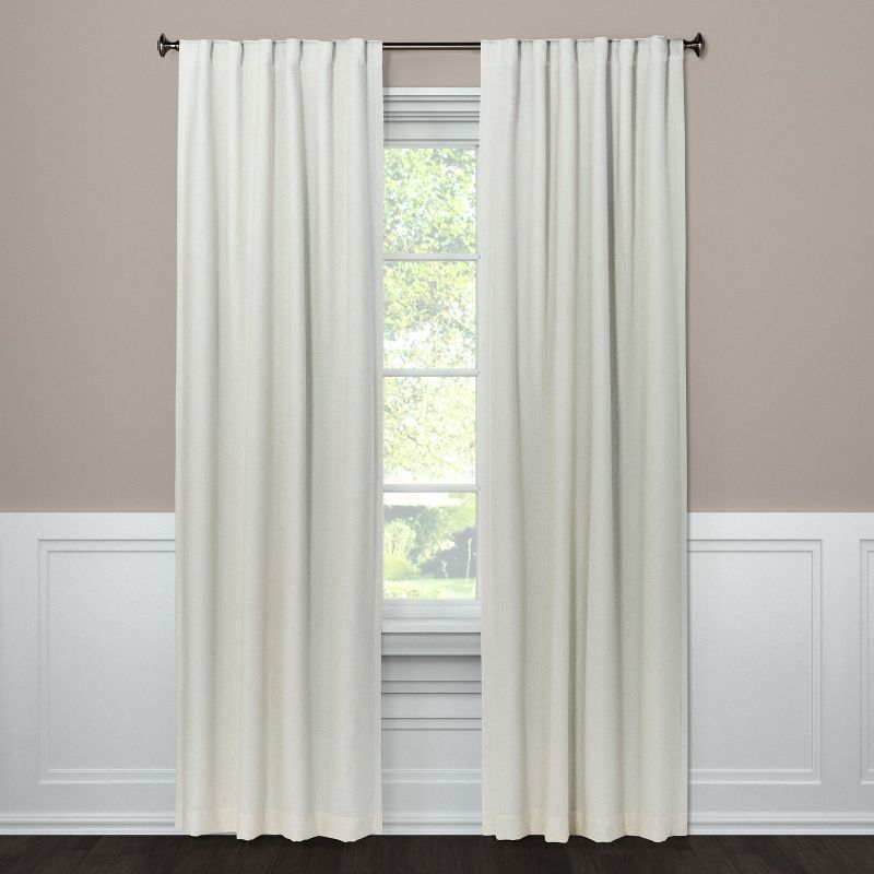 1pc Blackout Aruba Linen Curtain Panel - Threshold™ | Target