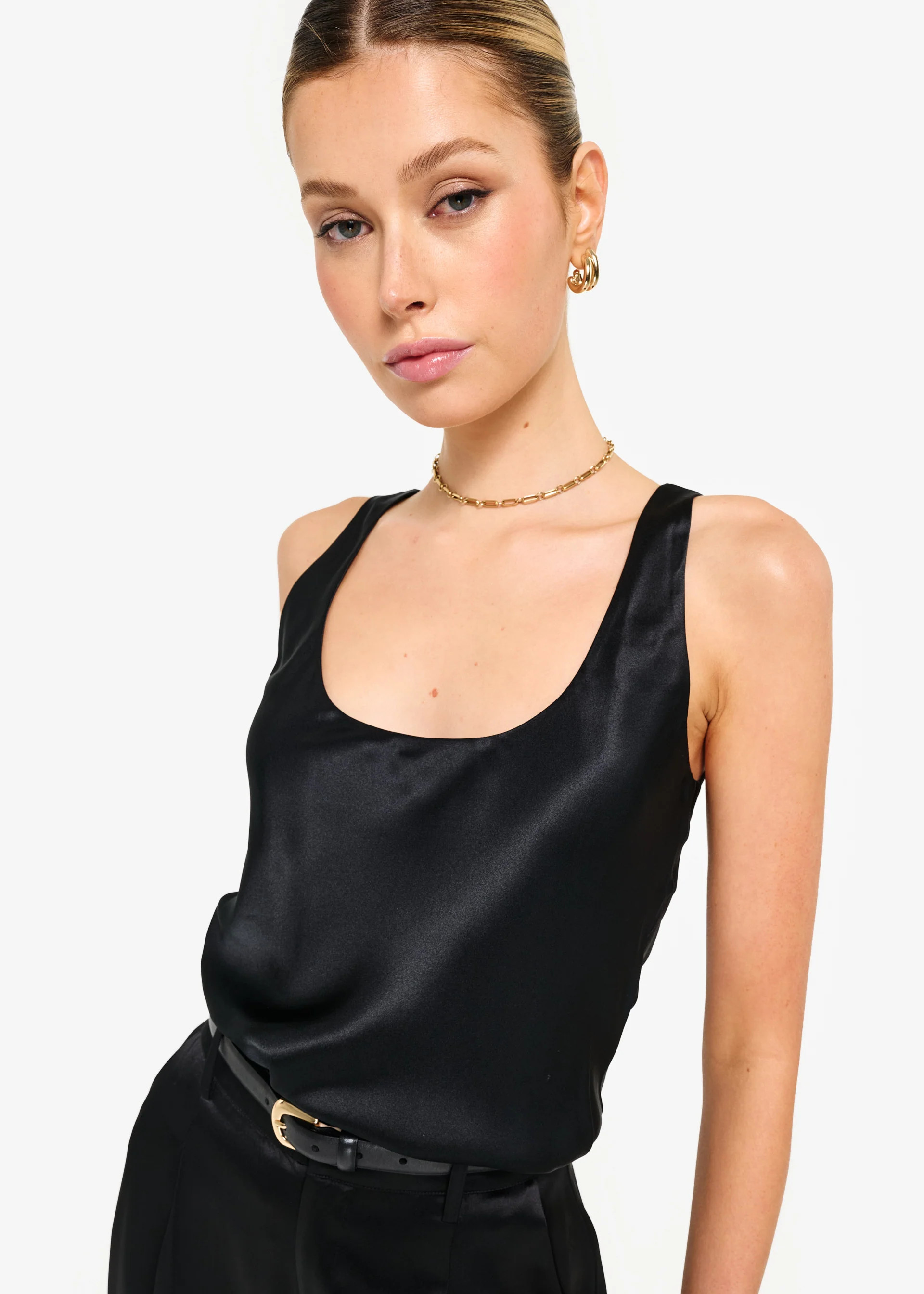 Andressa Camisole Black | CAMI NYC