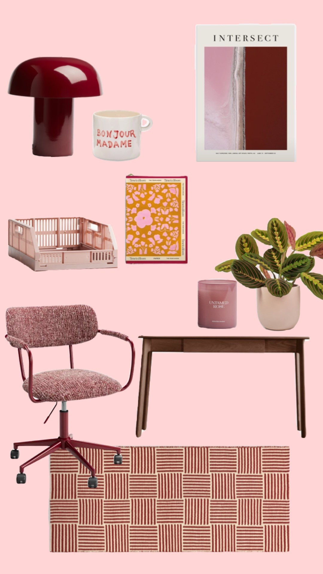 Pink & red office / desk space inspo

#LTKuk #LTKhome