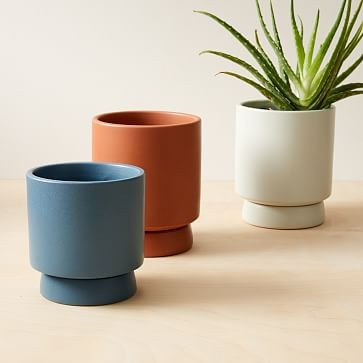 Bishop Tabletop Indoor/Outdoor Planters | West Elm (US)