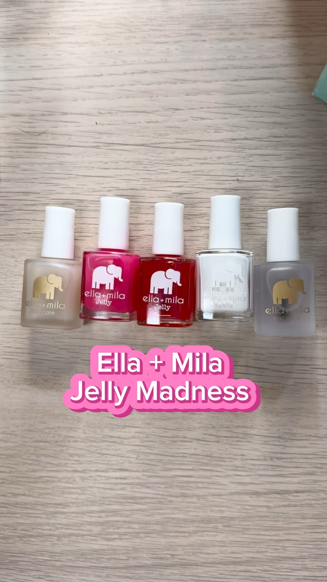 #ad Ella + Mila jelly madness for summer! 

They sent me these beautiful colors and I decided to try the jelly pink first. I am obsessed how cute my nails look! 😍 


#LTKBeauty #LTKStyleTip #LTKVideo