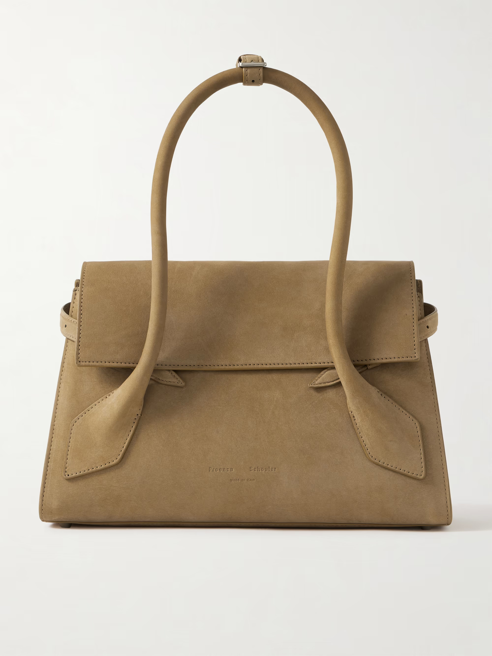 Tate small nubuck shoulder bag | NET-A-PORTER (US)