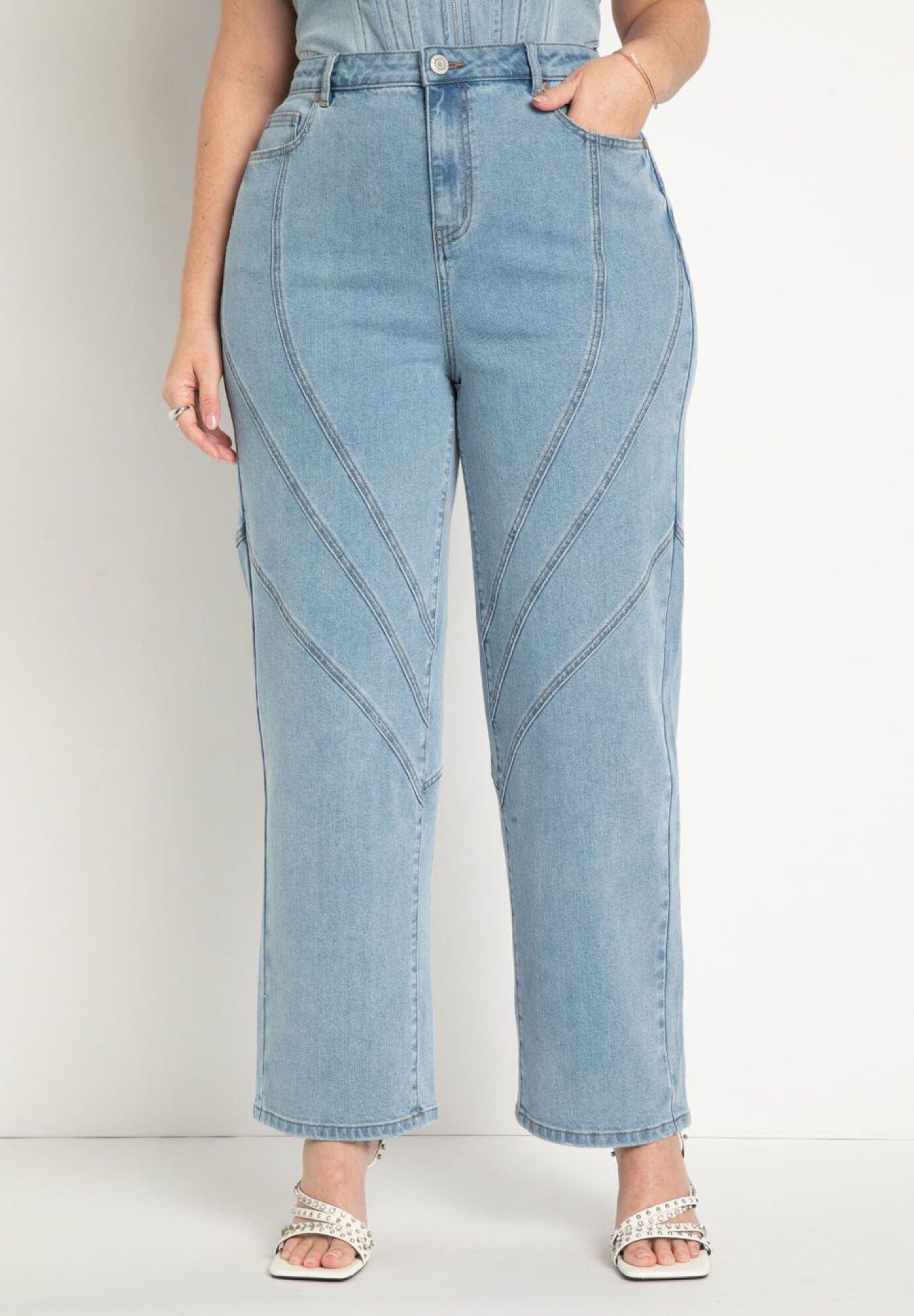 Seam Detail Jean | Eloquii