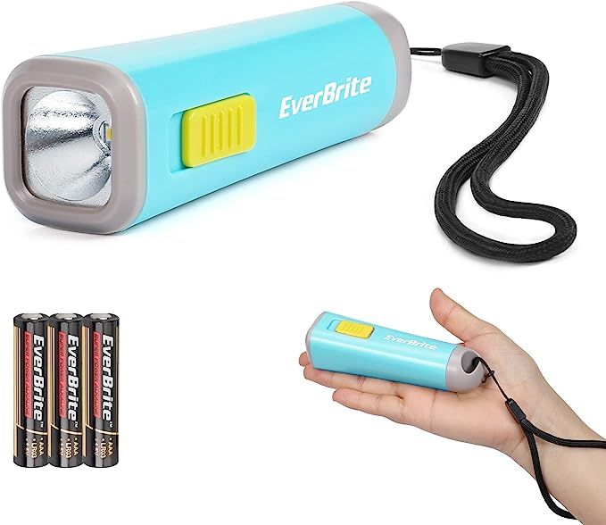 EverBrite Kids Flashlight, Mini LED Flashlight, Plastic Torch Use for Emergencies, Camping, Outdo... | Amazon (US)