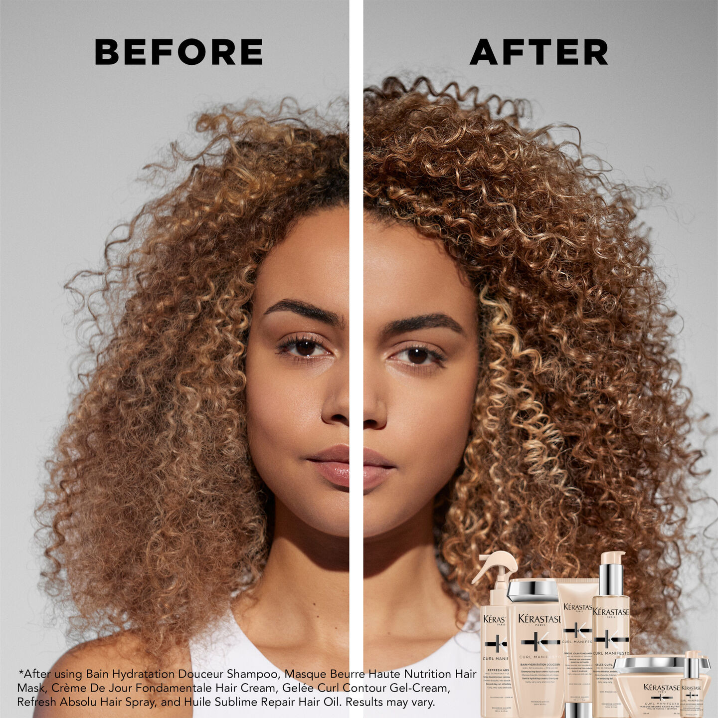 Curl Manifesto Restyling Spray For Curly Hair | Kérastase | Kerastase US