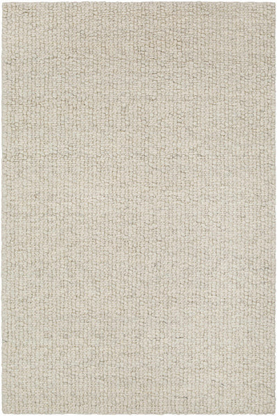 Penmaenmawr Solid Cream Premium Woven Wool Area Rug | Boutique Rugs