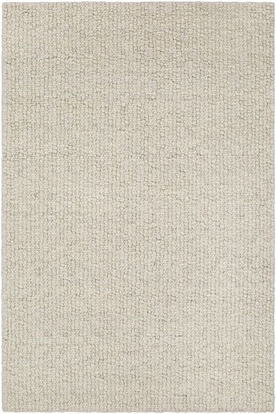 Penmaenmawr Solid Cream Premium Woven Wool Area Rug | Boutique Rugs