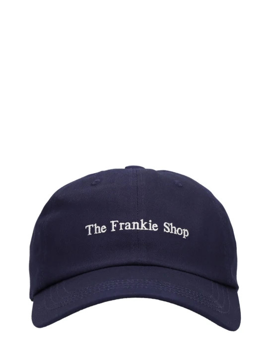Logo embroidery cotton baseball cap | Luisaviaroma