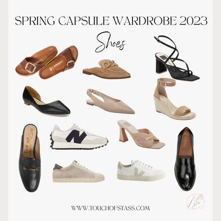 Spring capsule wardrobe 2023: SHOES!

#LTKshoecrush #LTKstyletip #LTKSeasonal