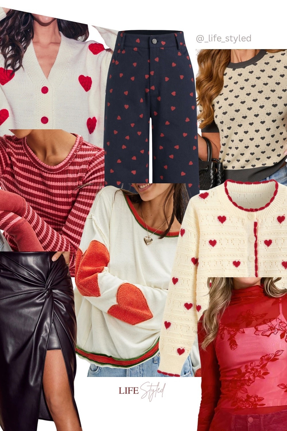 Heart prints, layered textures, and polished details. Valentine’s Day looks like this—subtle, chic, and unapologetically cozy. ❤️

#LTKootd #LTKValentine #LTKSeasonal