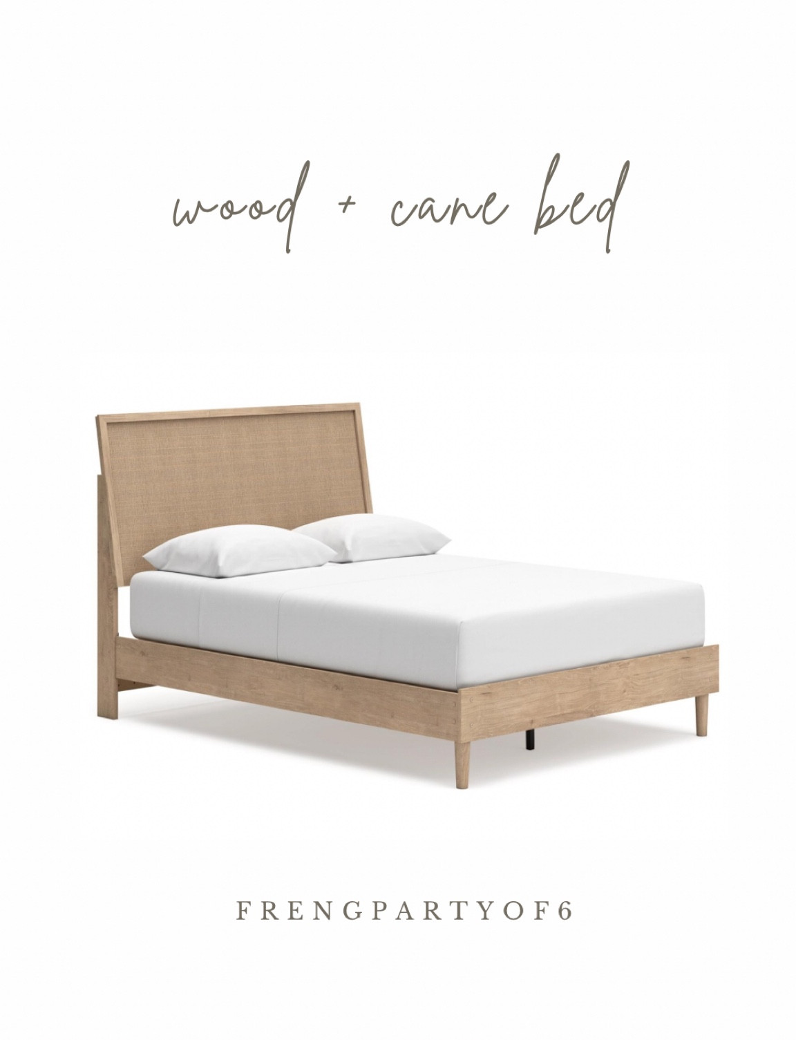 The prettiest wood and cane bed, only $499 for king size! A great look alike to my designer bed!

#LTKHome
