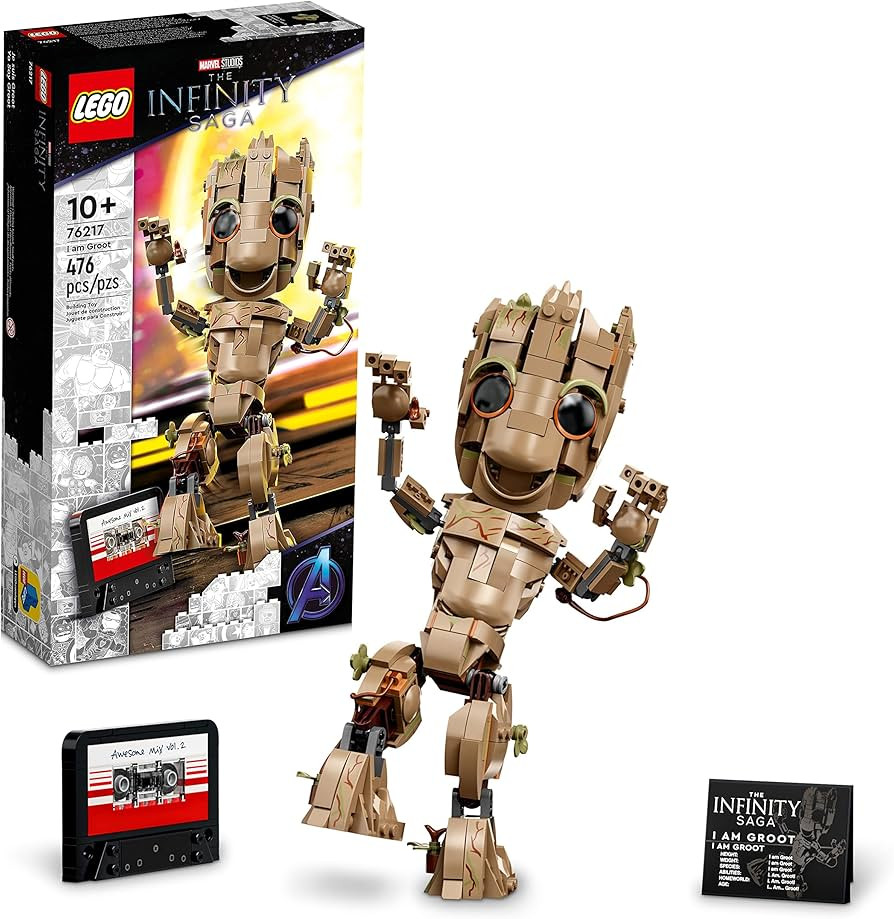 Lego Marvel I am Groot 76217 Building Toy Set - Action Figure from The Guardians of The Galaxy Mo... | Amazon (US)