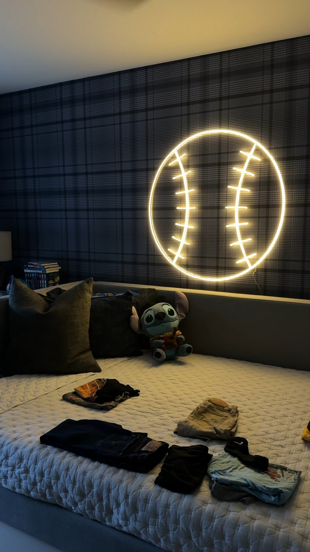 Baseball light! Perfect addition to our sons big boy room. ⚾️ 

#LTKHome #LTKFamily #LTKKids