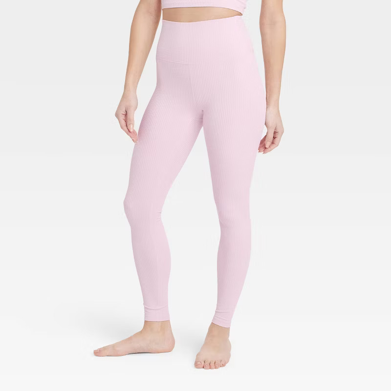 Women's Ultra High-Rise Rib Leggings - All in Motion™ | Target