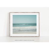 Beach Decor Photography Art Print Or Canvas. Coastal Farmhouse Wall in Teal, Turquoise, Blue. Bedroo | Etsy (US)