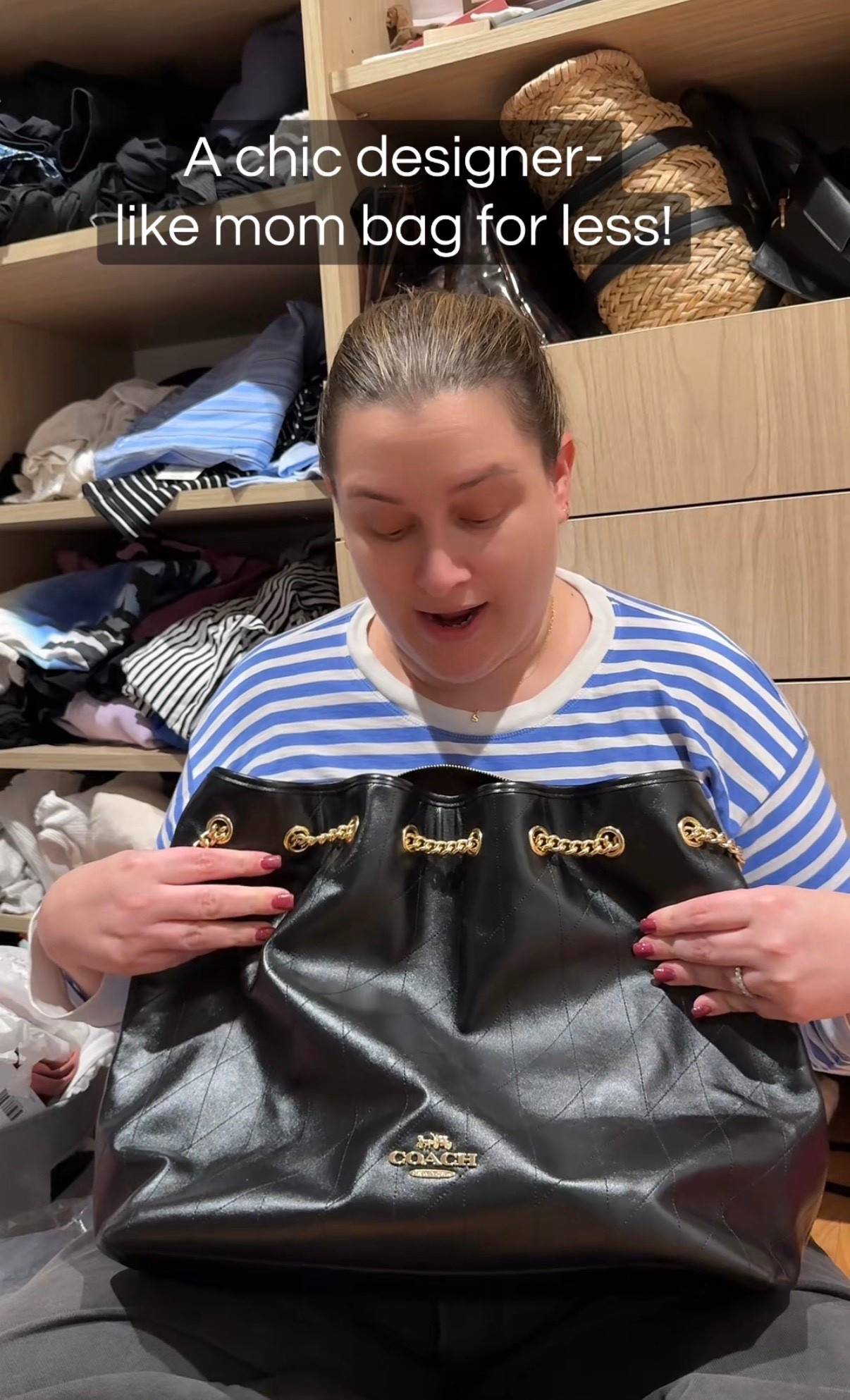 Chic designer mom bag for less 

#LTKSaleAlert #LTKmomlife