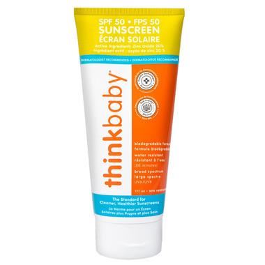 thinkbaby Safe Sunscreen SPF 50+ | Well.ca