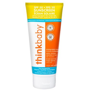 thinkbaby Safe Sunscreen SPF 50+ | Well.ca