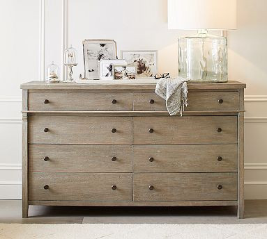 Toulouse 8-Drawer Wide Dresser | Pottery Barn (US)