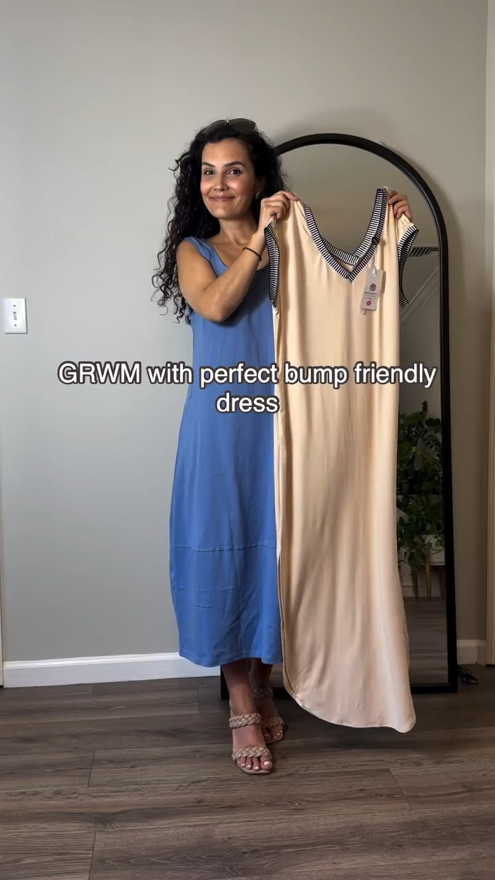 Perfect dress for last days of summer and can be easily transitioned to fall with jean jacket over 

I am a size 4 or S in US🫶

To shop this reel comment the word, “Shop" below and I’ll send you all the outfit details 

✨tap the link in my ig bio @funstyleforall 
✨you can shop all my looks in the @ltk or @amazon  storefront page - follow me there 🫶

Neutral minimal outfit ideas • Pinterest inspired outfits • Parisian style • basic autumnal outfits • wearing Vs styling your clothes • easy outfits
#amazonfinds #affordablefashion #amazonfashion #amazondeals #bumpfriendly #maternityfashion
#outfitinspiration #outfitideas #stylingtips @merokeetyofficial  @merokeety_support 
#capsulewardrobe #styleinspo #casualstyle #summerfashion #outfitideas #springstyle #nospendmonth #fashionblogger