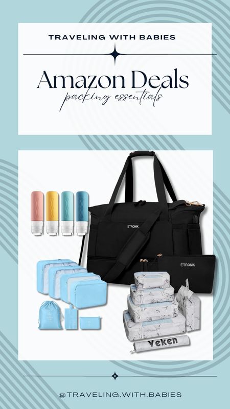 Top picks for packing effectively for the entire family! Love this bag as a carry on or for an every day gym bag! #travelingwithbabies #babytravelgear

#LTKfamily #LTKtravel #LTKbaby