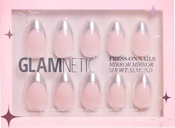 GLAMNETIC Short Almond Press-On Nails Set | Nordstrom | Nordstrom