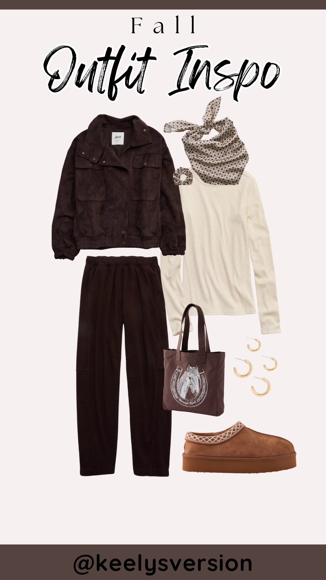 Fall outfit inspo 🤎

@Aerie #aerie

#LTKootd #LTKSaleAlert #LTKSeasonal