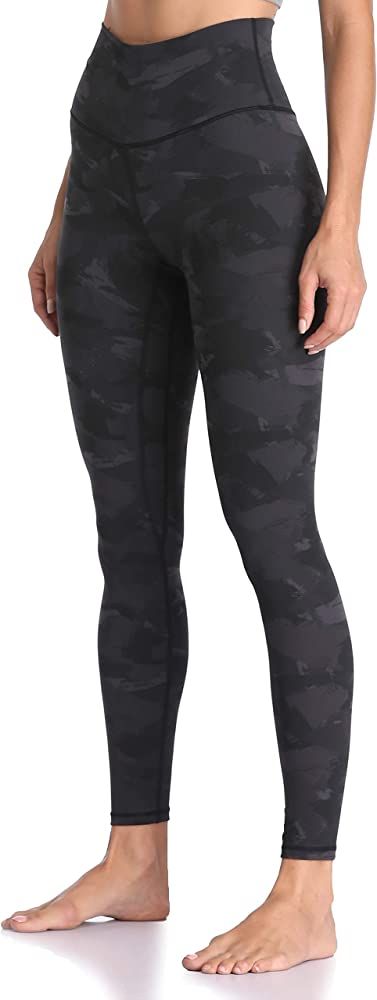 Women's High Waisted Pattern Leggings Full-Length Yoga Pants | Amazon (US)