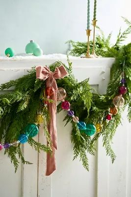 Transparent Glass Bauble Garland | Anthropologie (US)