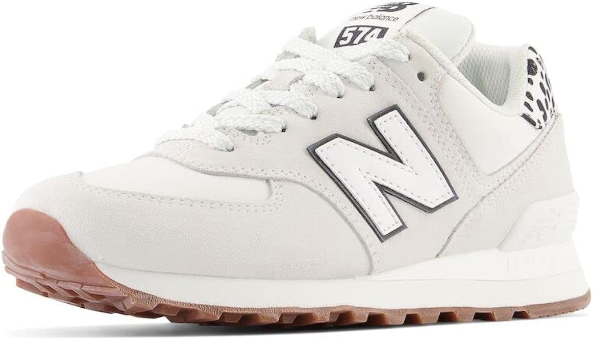 New Balance Women's 574 V2 Animal Print Sneaker | Amazon (US)