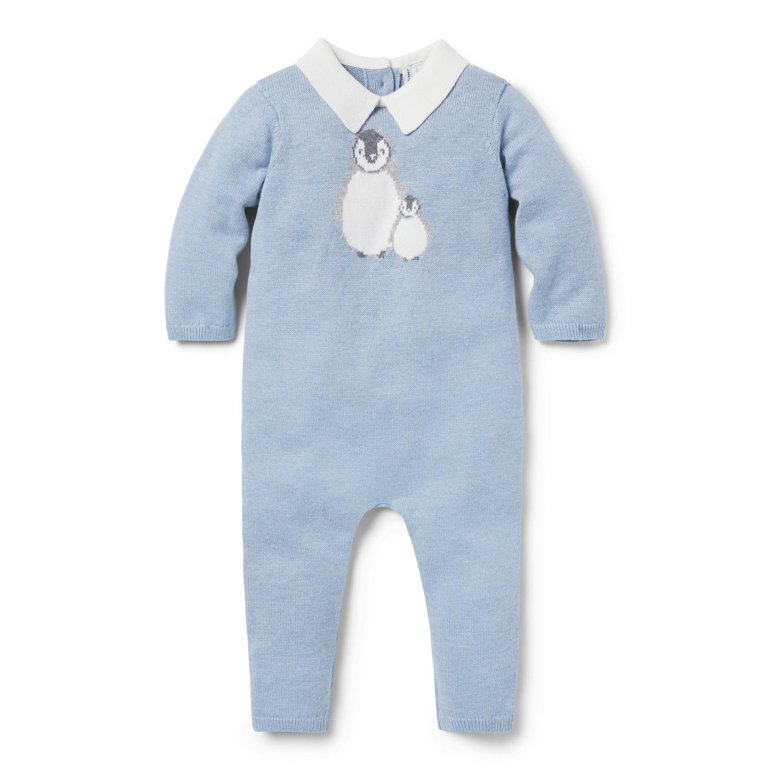 Baby Penguin Collared One Piece | Janie and Jack