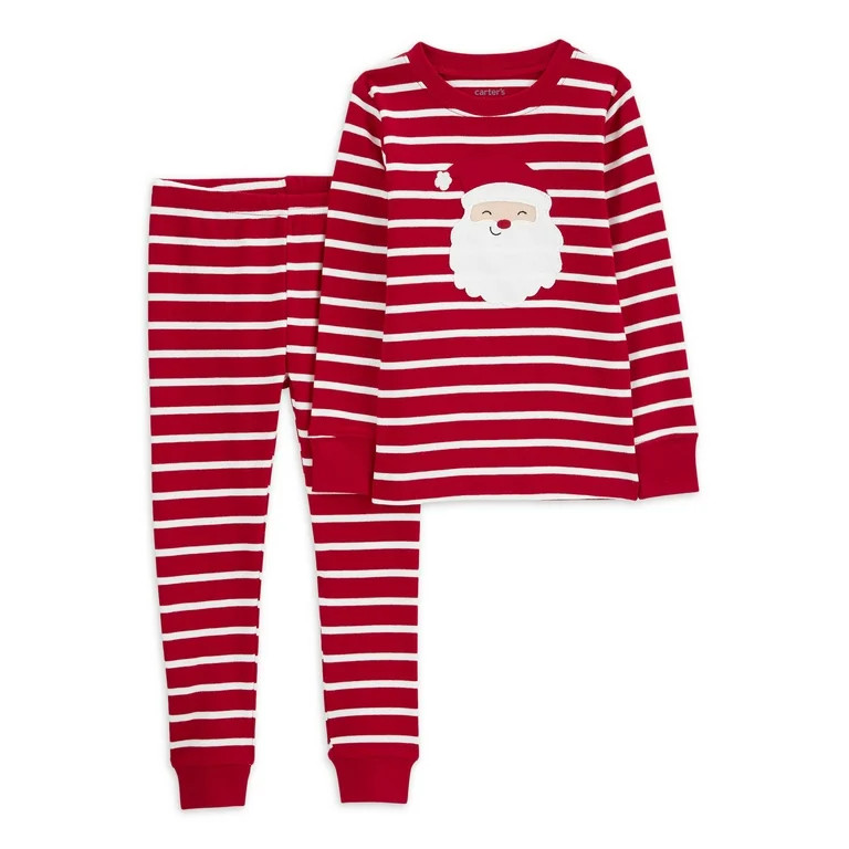Carter's Child of Mine Toddler Christmas Pajama Set, 2-Piece, Sizes 12M-5T | Walmart (US)