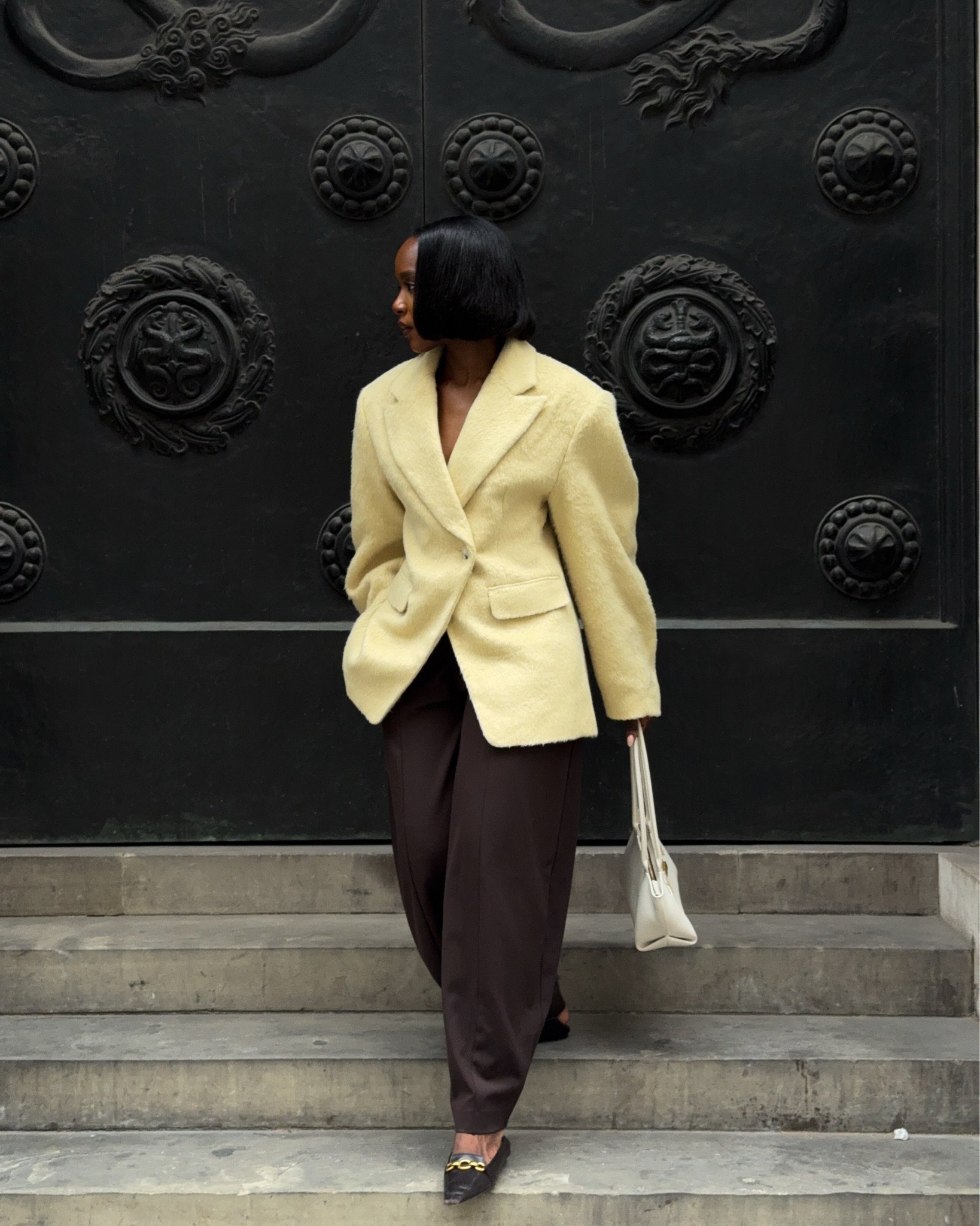 Brown & Yellow 

#LTKmodest #LTKspring #LTKsummer