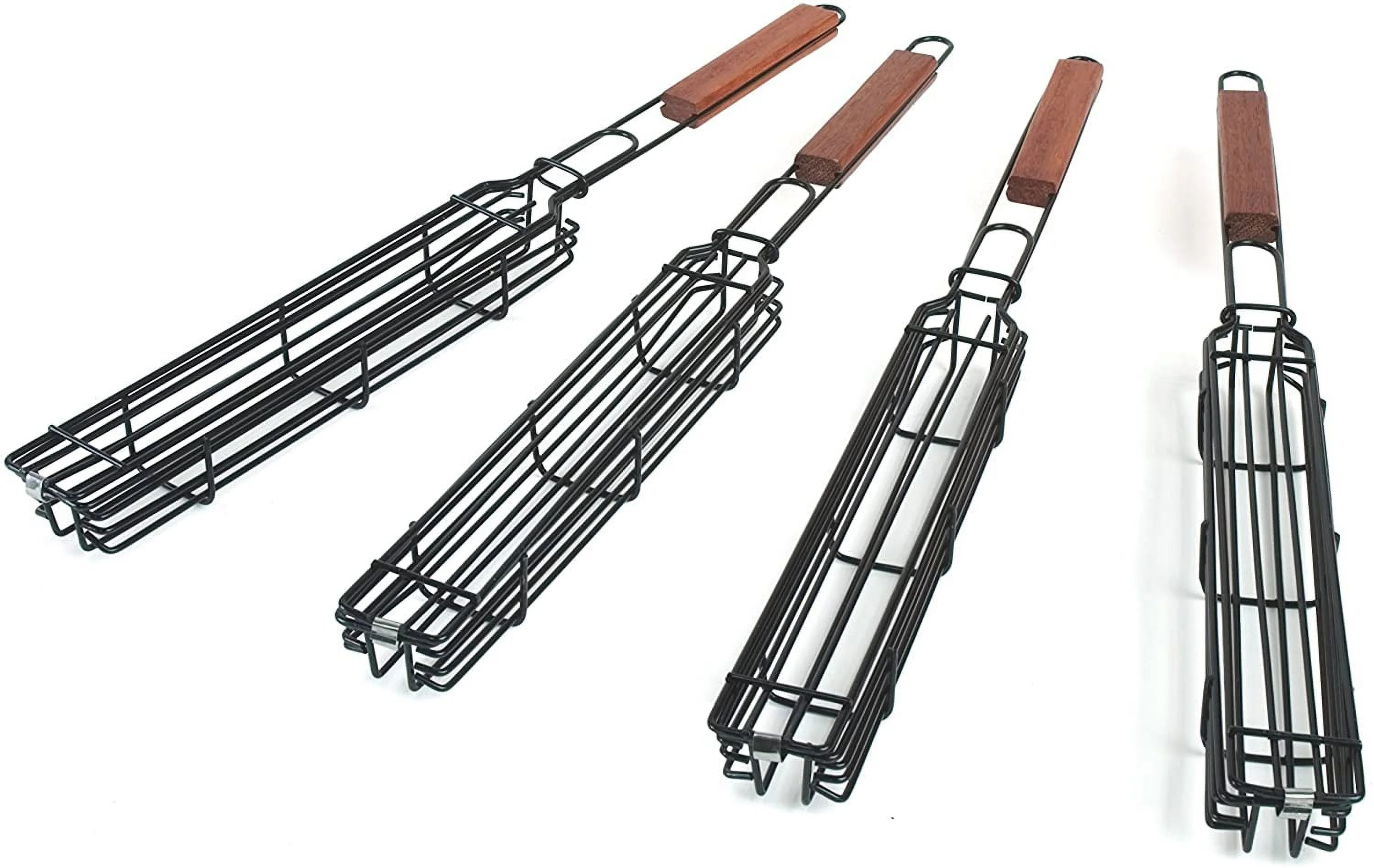 Charcoal Companion Nonstick Kabob Grilling Baskets - Set of 4 | Walmart (US)