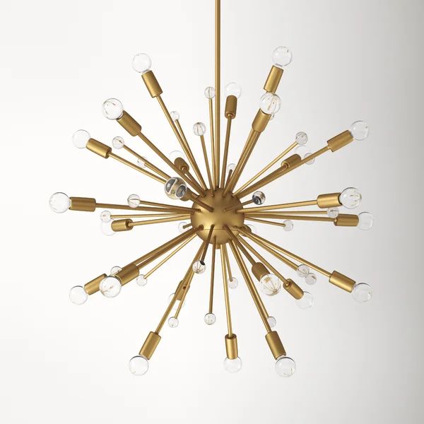 24 - Light Dimmable Sputnik Sphere Chandelier | Wayfair North America