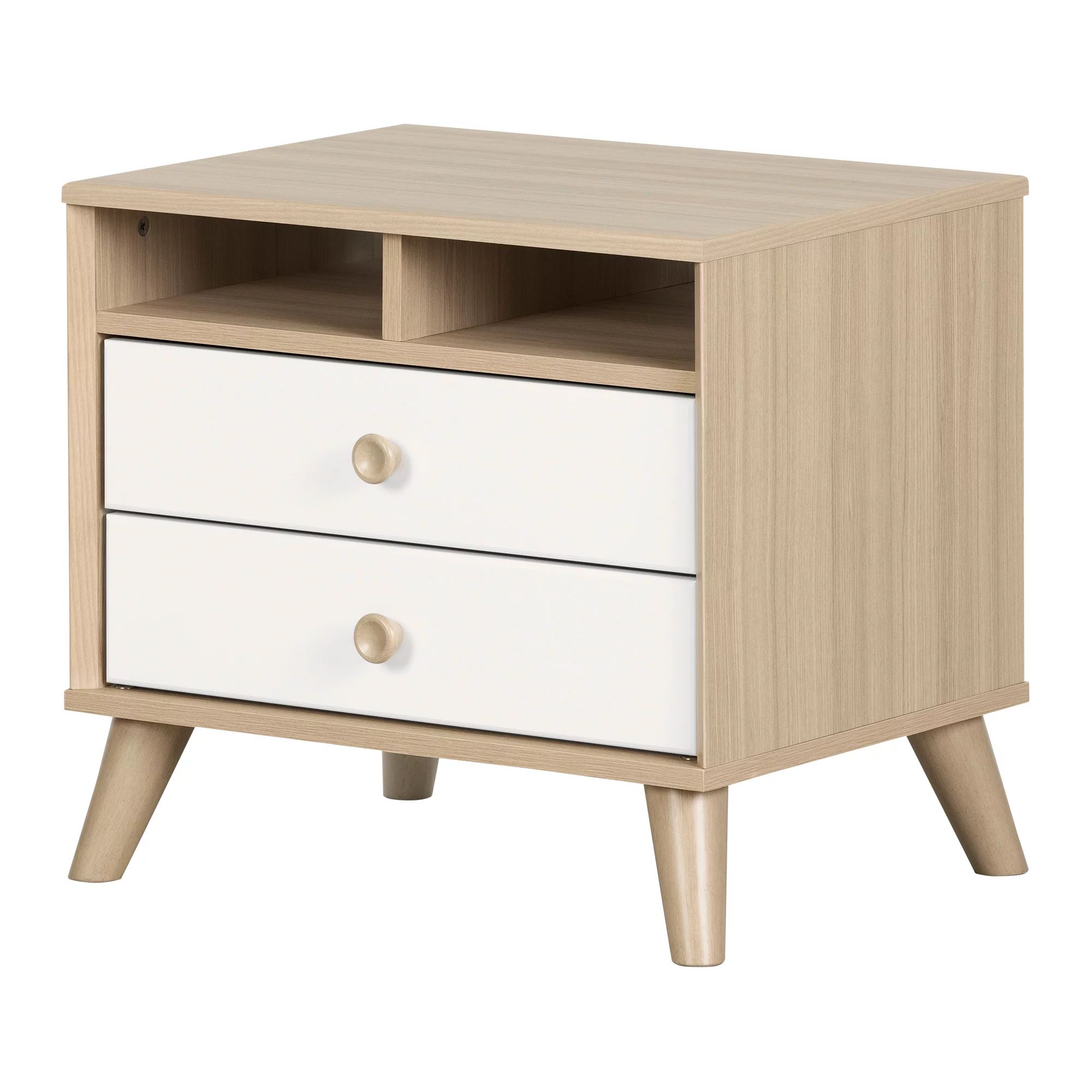 South Shore Yodi 2-Drawer Nightstand, Multiple Finishes | Walmart (US)