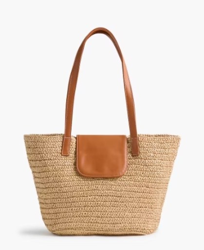 Raffia woven tote bag 
Beach bag 

#LTKSeasonal #LTKSaleAlert