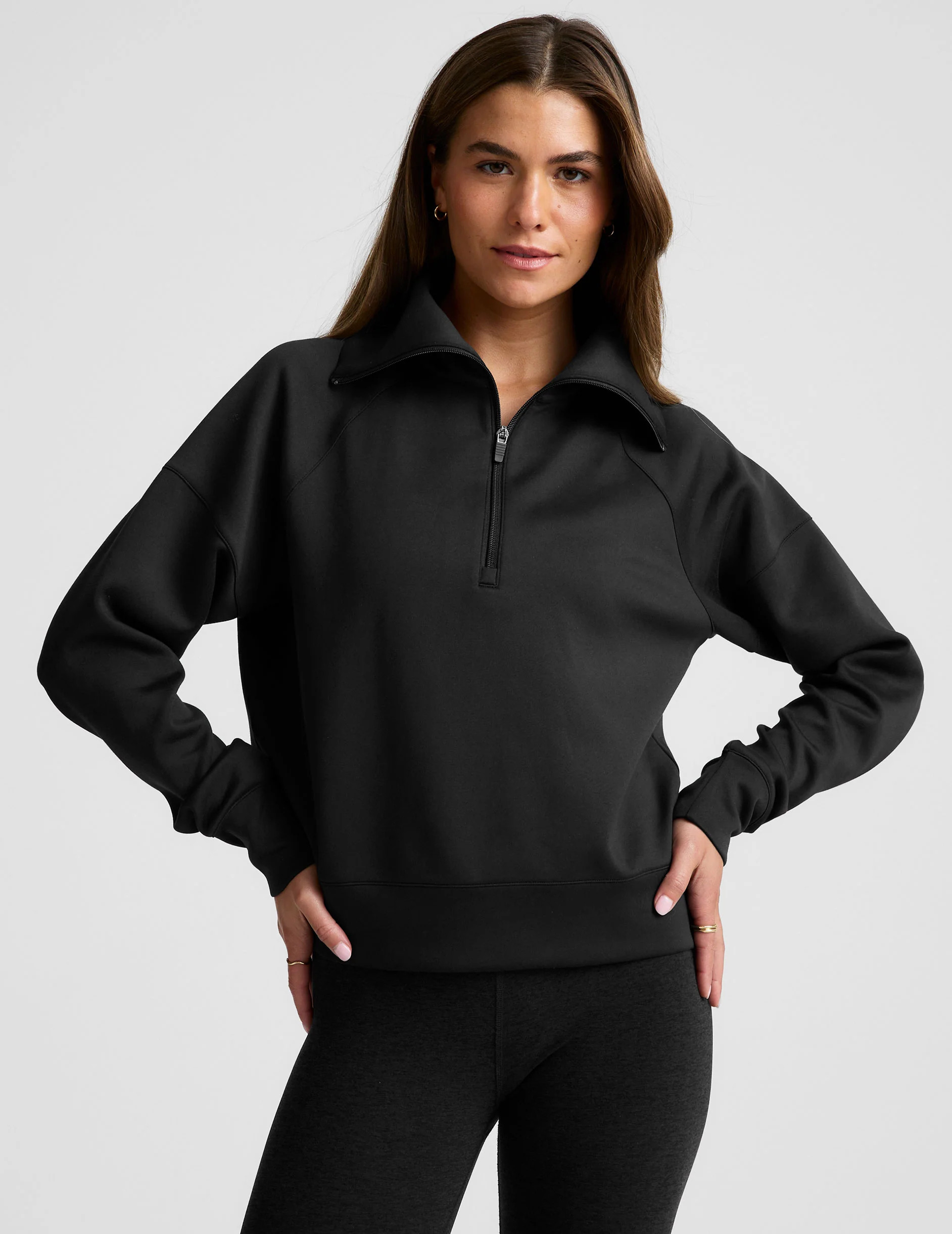 In the Flow 1/4 Zip Pullover | Beyond Yoga | Beyond Yoga