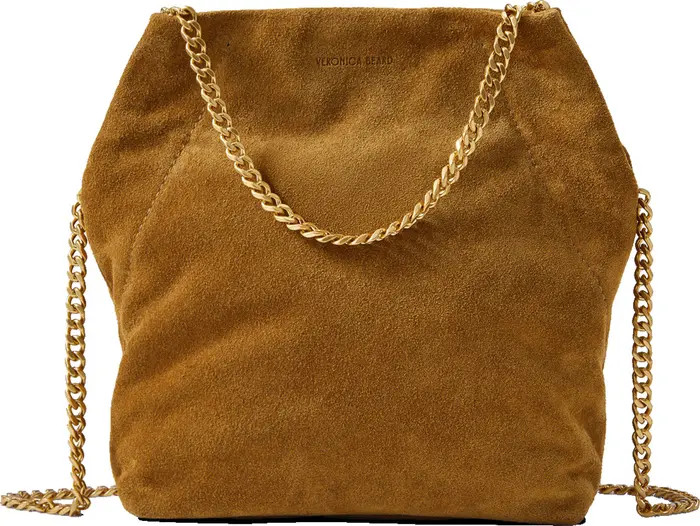 Small Slouch Metallic Convertible Leather Shoulder Bag | Nordstrom