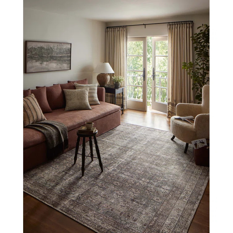 Amber Lewis x Loloi Georgie Moss / Bark Area Rug | Wayfair North America