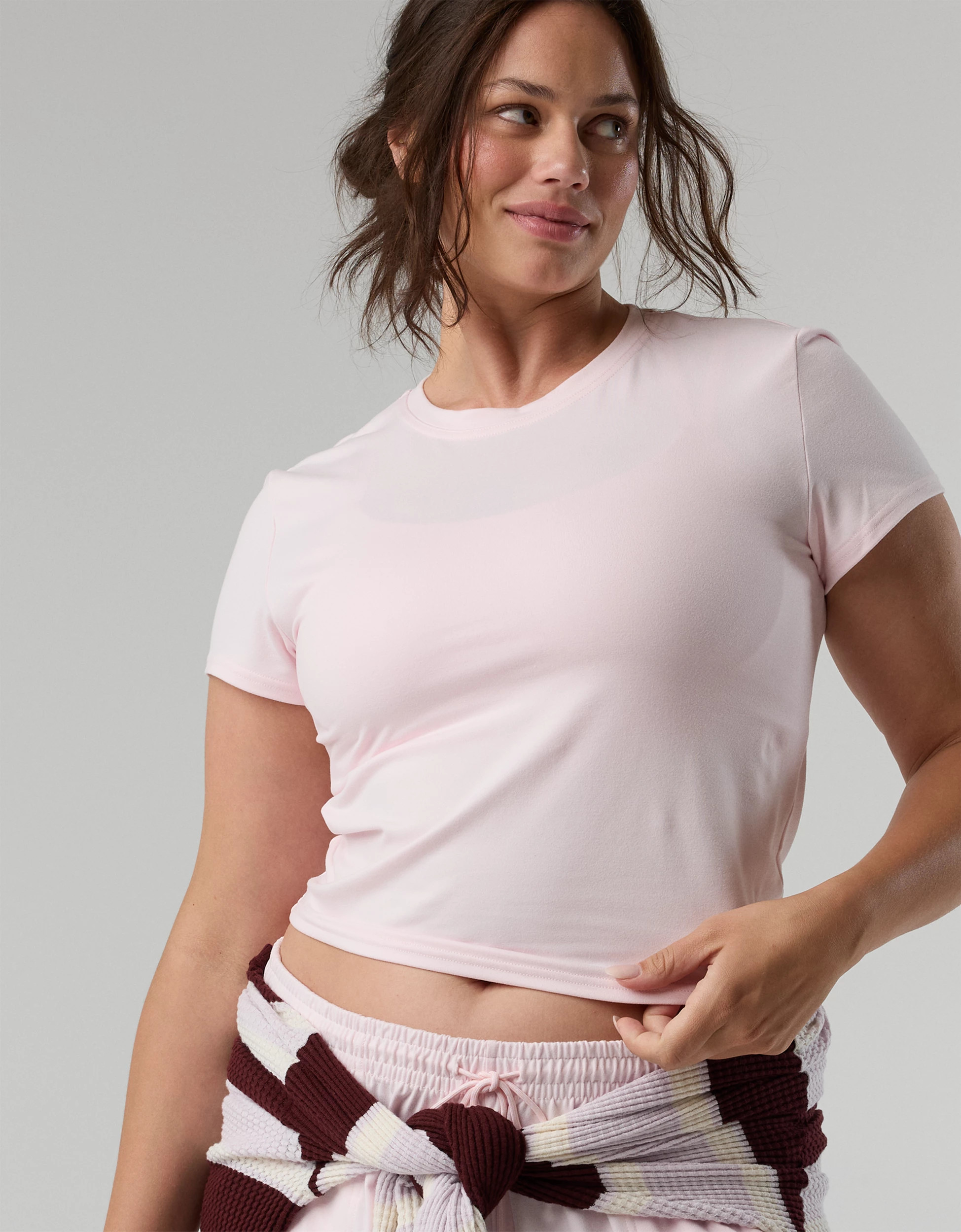 OFFLINE By Aerie Weekend Away Short Sleeve Ringer T-Shirt | American Eagle Outfitters (US & CA)